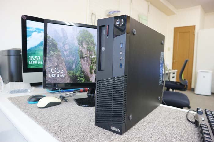 電源あり、ThinkCenter P510 Xeon,16G B31