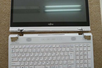 ヒンジ破損?富士通Lifebook WA/2 鹿嶋市から