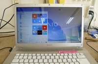 2009年モデル VGN-NW51FB Windows10に...。