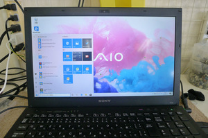 Win10に、高速化...。VAIO VPCSE29FJ 水戸市