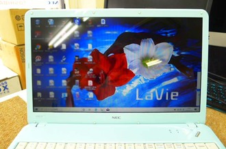 NEC LS150/D 液晶パネル割れ 笠間市