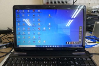 電源差し込み口が溶けた?東芝 T451 ひたちなか市