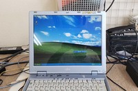 起動不能 2003年製 富士通ノートパソコン