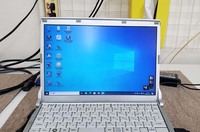 黒画面にマウスポインターだけ Let's note S10 水戸市
