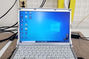 黒画面にマウスポインターだけ Let's note S10 水戸市