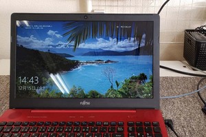 画面映らず 富士通Lifebook AH42/B2 水戸市個人様