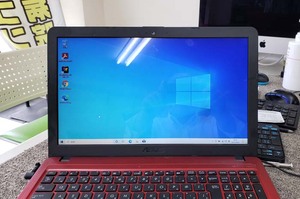 HDD故障 ASUS X540L 水戸市