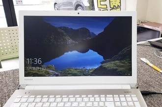 液晶部分が折れた?東芝AZ45/CG 北茨城から
