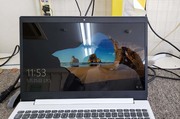 液晶パネル割れ Lenovo Ideapad L3-15 北茨城市