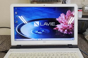 PCは綺麗に...ブルースクリーン NEC LE150/S