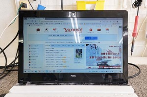 電源入るもマウスポインターだけ NEC GN202FSA4