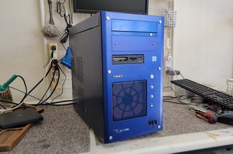 中古PC販売 Core i5 M.2 NVMe 250GB WiNDyブルー Win11