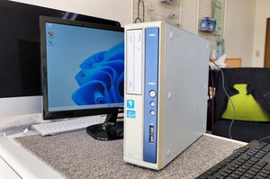 NEC Mate MB-D 2011年製 Win11アップグレード