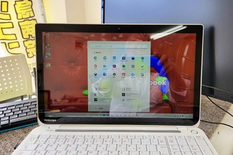 「No bootable device...」dynabook B754 日立市