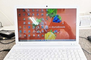キーが数カ所反応しない 東芝T552/48 小美玉市から