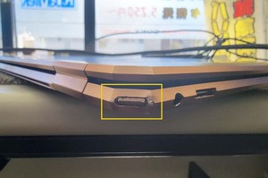 パソコン落下破損 HPノートパソコン 水戸市