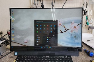 ブルースクリーン NEC DA770MAB 水戸市
