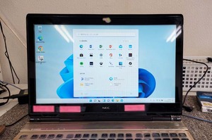 起動不能 NEC LL750MSG 高速化・OSアップグレード