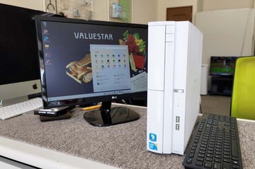 電源入るも画面映らず NEC VL350VG OSアップグレードも...。