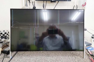 液晶パネル割れ 富士通ESPRIMO FH77/B3 水戸市