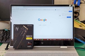 2TB SSDに交換修理 HP ENVY x360 鉾田市