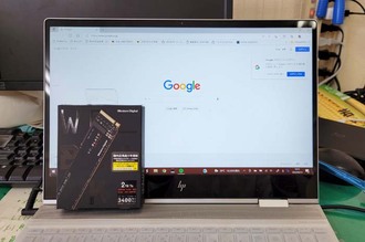 2TB SSDに交換修理 HP ENVY x360 鉾田市