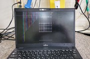 Lifebook UH90/D2 パネル割れ ひたちなか市から