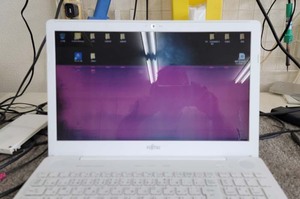 画面表示不良 富士通Lifebook AH50/X 水戸市