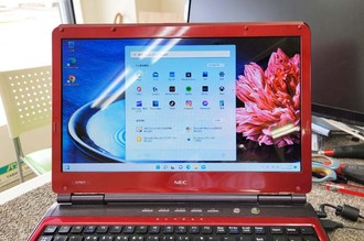 2010年モデル Win7 NEC LL750CS3 Windows11に...。