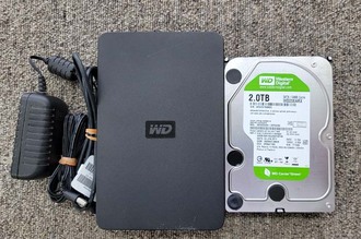 WD製2TB 外付けHDDにアクセス出来ない 