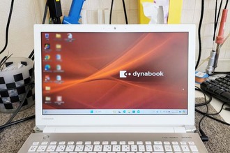 使っていない東芝Dynabook AZ45/GG 起動が約18秒