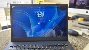 
              水戸市 液晶パネル割れ修理依頼 NEC N1475AL 