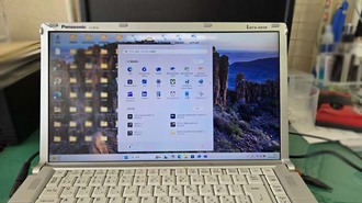 2011年製 CF-B10 電源入らずだったが劇的グレードアップ