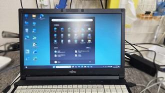 動作の遅い富士通ノートPC 高速化、Windows11に... 笠間市法人様