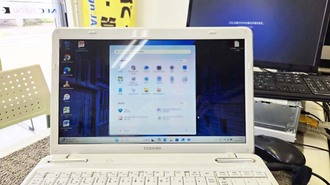 押入れの中に2年 復活可能?2011年製 東芝Dynabook T451/46DW 水戸市