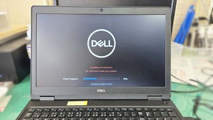 知人から譲り受けたDELL Latitude5590 DELLロゴ表示後画面真っ暗 ひたちなか市から