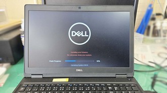 知人から譲り受けたDELL Latitude5590 DELLロゴ表示後画面真っ暗 ひたちなか市から