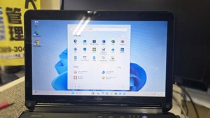 廃棄パソコン再生 2012製 富士通Lifebook AH77/G 高速化Windows11で復元