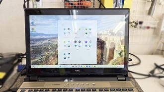 NEC NS700DAW SSD換装 Windows11で劇速で復活 タッチパネルが便利