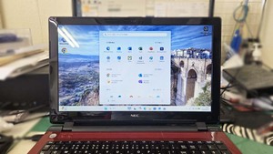 動作が遅くて使えない、OSもWin10 超美品 NEC PC-NS150BAR 相談来店～。