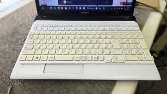 キーボード故障からWindows11アップグレード VAIO SVE151L11N 石岡市