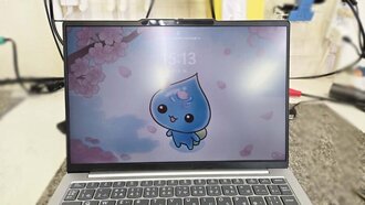 購入５か月で液晶パネル割れ i Lenovo IdeaPad Slim 5 13ARP10 日立市